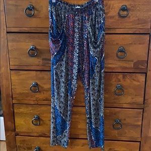 BCBG generation loose pants with pockets